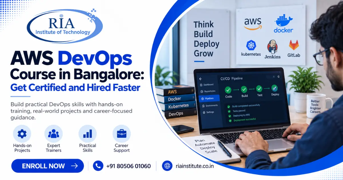 AWS DevOps Course in Bangalore: Get Certified and Hired Faster
